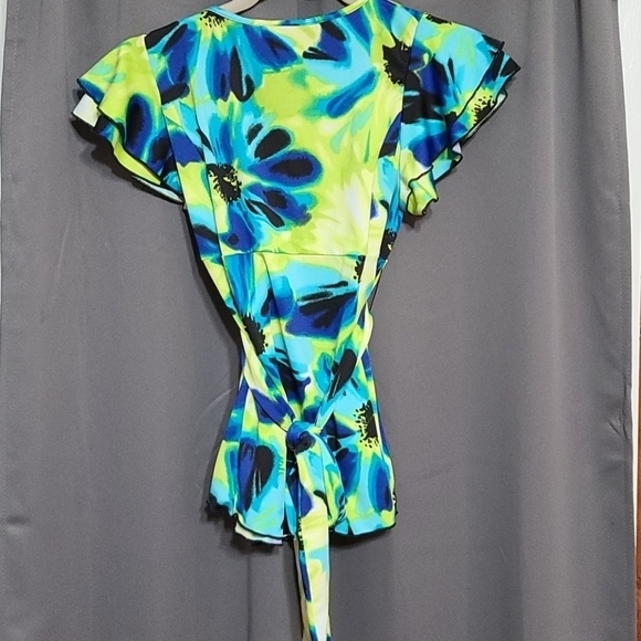 New Directions Petite blouse size PS - Picture 3 of 8